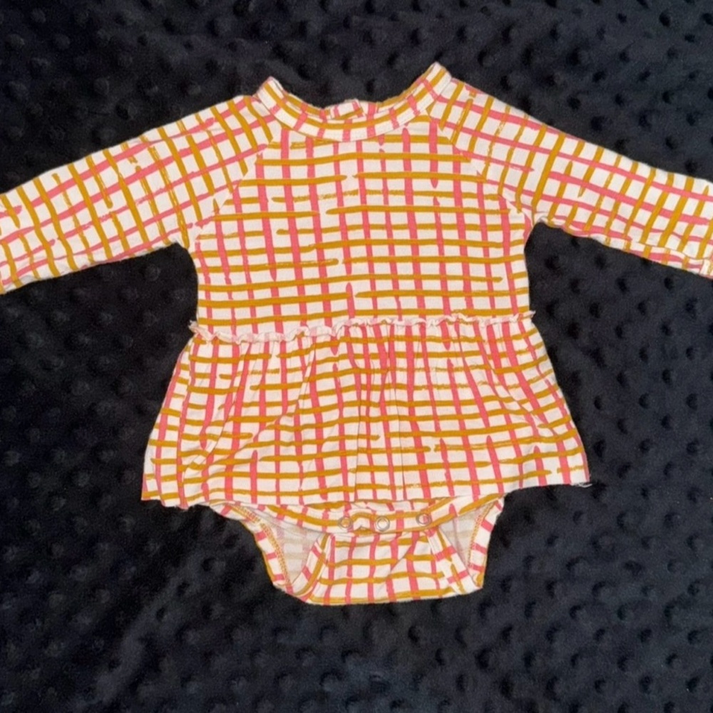 Bamboo baby bodysuit dress